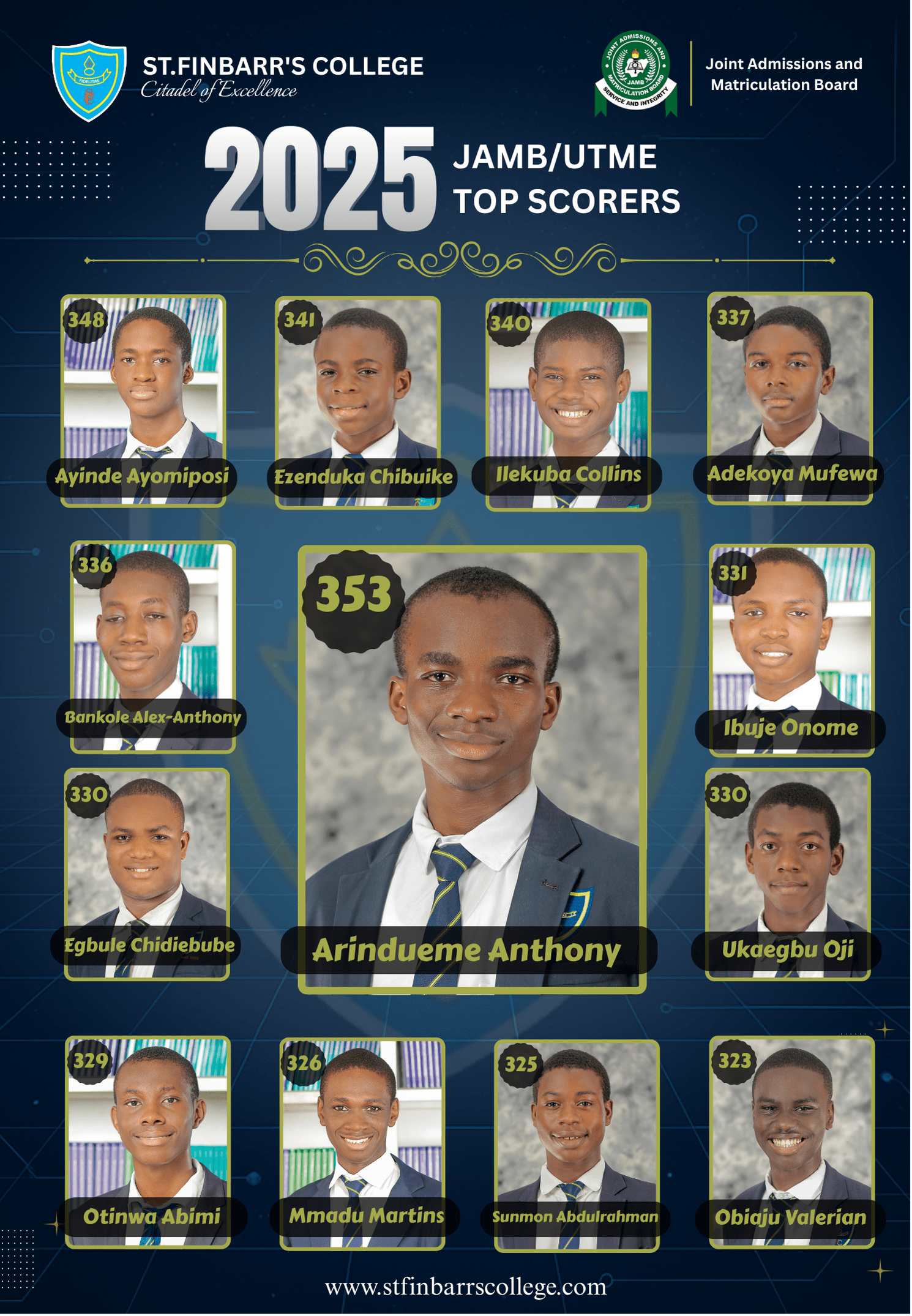 2025 JAMB/UTME RESULTS